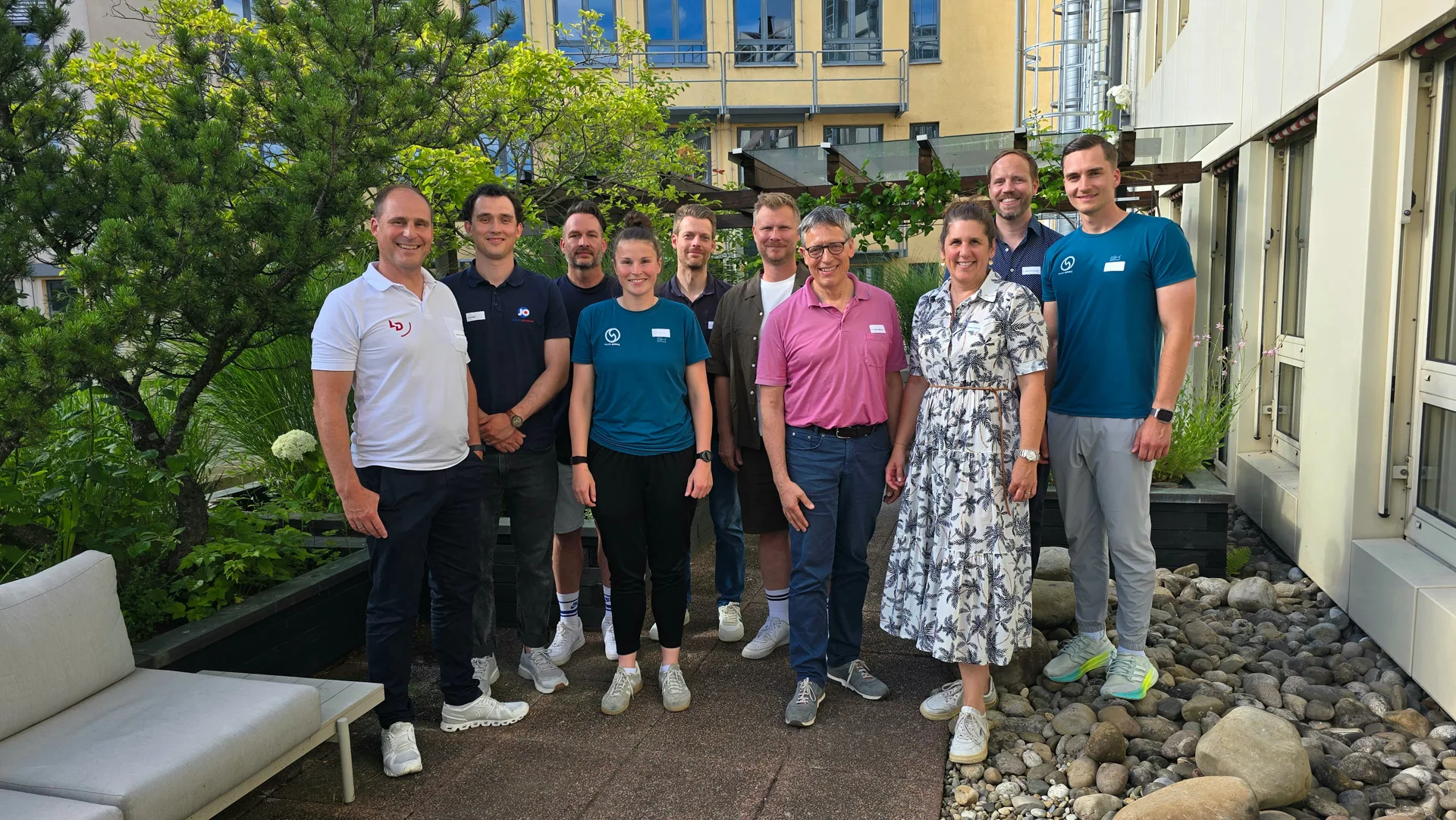 Teilnehmende des CMD-Netzwerks des Lubberich Dentallabors beim Gruppenfoto